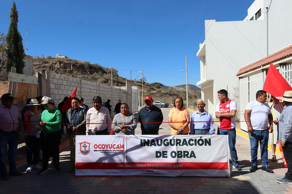 Inauguración de calle Siria de la Colonia El Paraíso